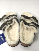 BIRKENSTOCK◆タグ付/ARIZONA FUR/アリゾナファー/サンダル/26.5cm/ブラウン_画像3