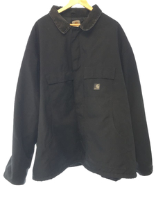 Carhartt◆ジャケット/-/ナイロン/BLK/デトロイトジャケット/USA製/ブラック/SIZE:4XL