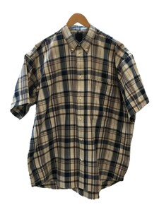 DAIWA◆DAIWA PIER39/TECH FLANNEL CPO SHIRTS/L/BE-87021W/BEG/チェック/