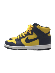 NIKE◆DUNK HIGH LE/ダンクハイ/ネイビー/27.5cm/630335-471