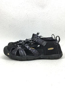 KEEN* sandals /22cm/ black / nylon / outdoor /1022997/CD-C/010120/