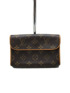 LOUIS VUITTON* waist bag [ buying up ]/PVC/ Brown / total pattern /M51855/291221071/FL1022/ used 