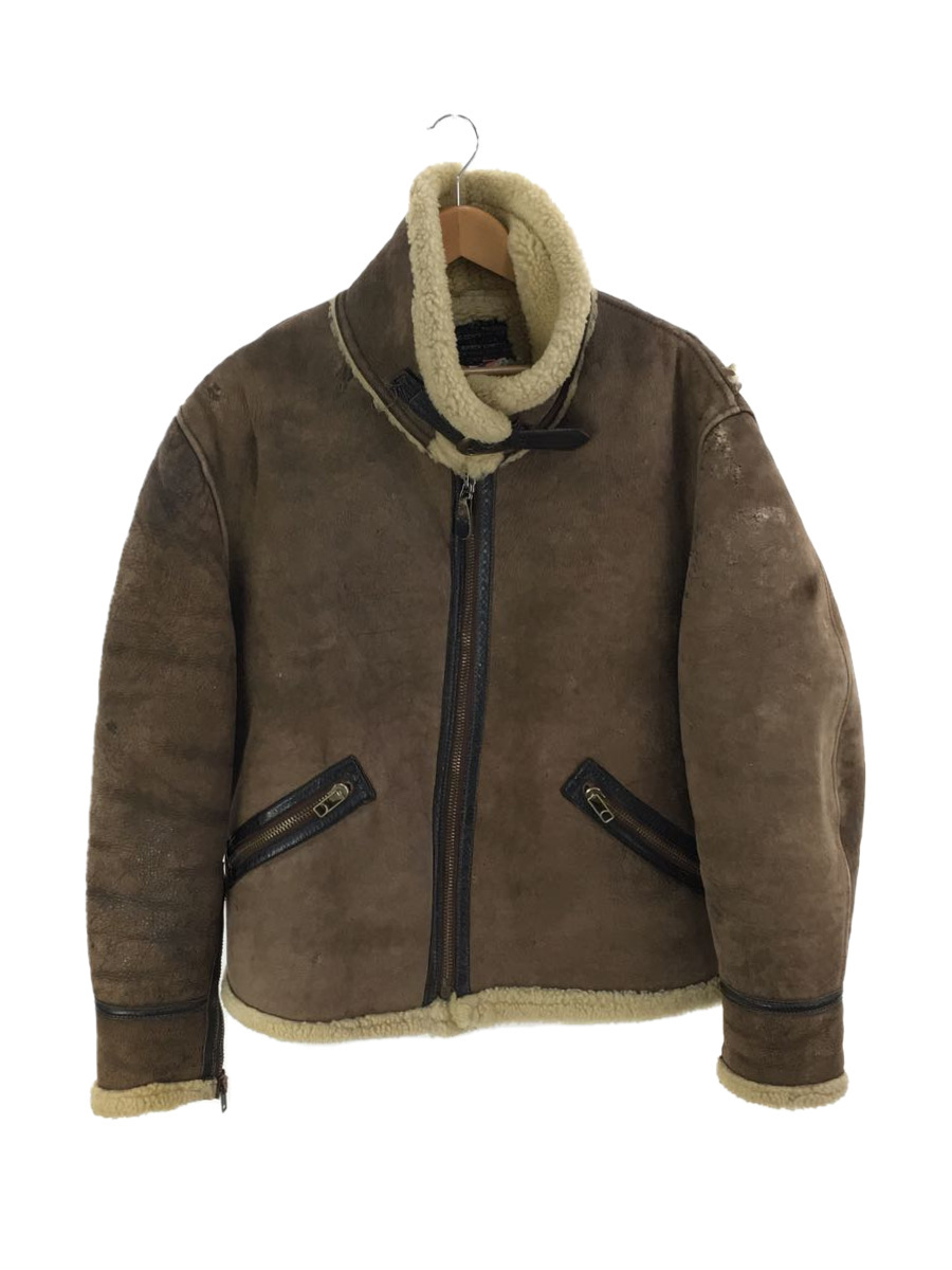 極上 希少 SCHOTT USA B-9 ムートン ボンバージャケット フライト eva