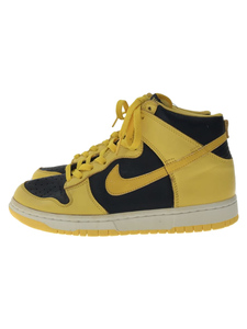 NIKE◆ハイカットスニーカー/26cm/YLW/DUNK HIGH LE/99年製/90s/630335-071