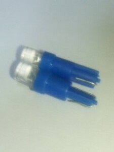 T5 LED ブルー 10個セット 送料無料