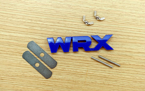 2015-2019 синий blue STI WRX передняя решетка эмблема 