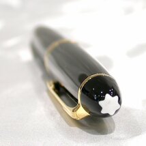 M2234【BSJB】MONTBLANC モンブラン 万年筆 マイスター シュテュック M No.146 ペン先 4810 14K(K14) 585 ネーム刻印入り 未使用品_画像5