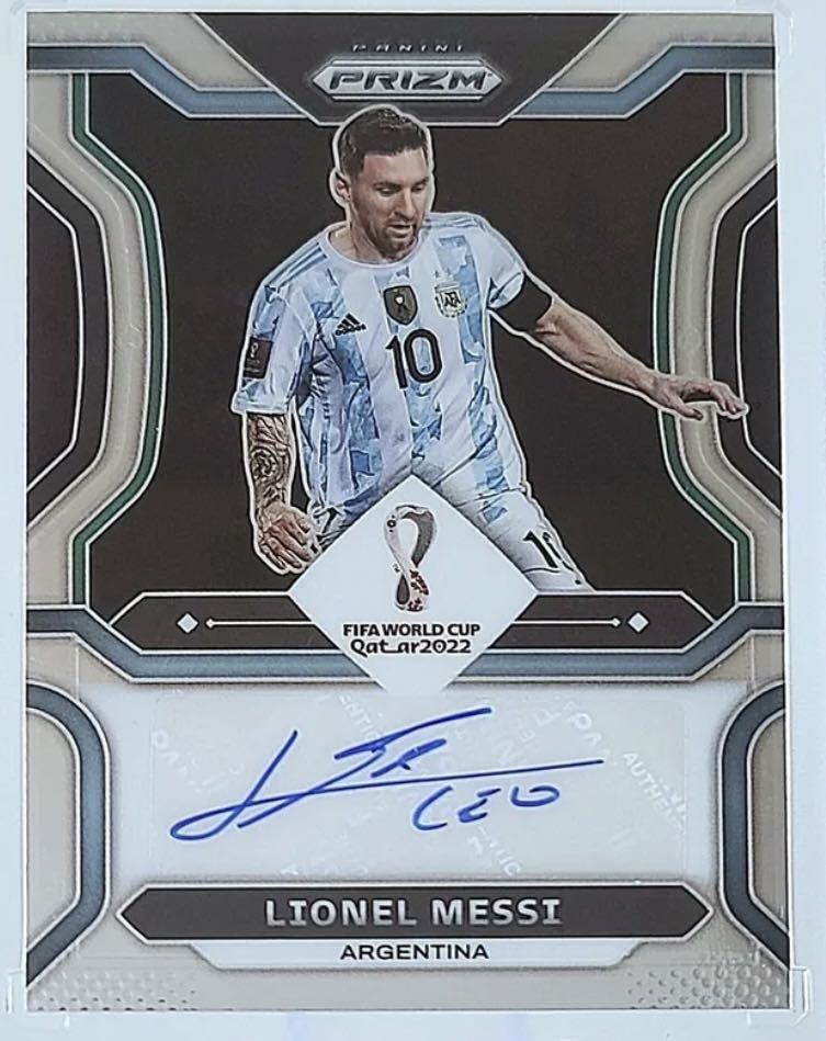 Lionel Messi 2006 PSA10 直書きサインカード メッシ-
