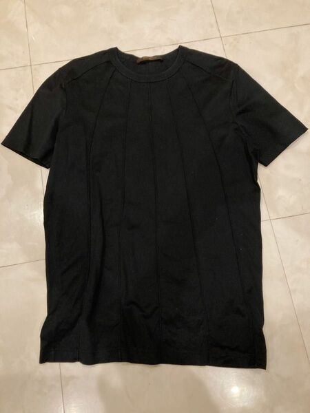 【サイズXS】ルイヴィトン　LV Tシャツ　ブラック半袖Tシャツ Tee