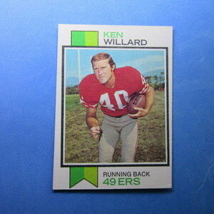 1973 Topps Football #387 Ken Willard