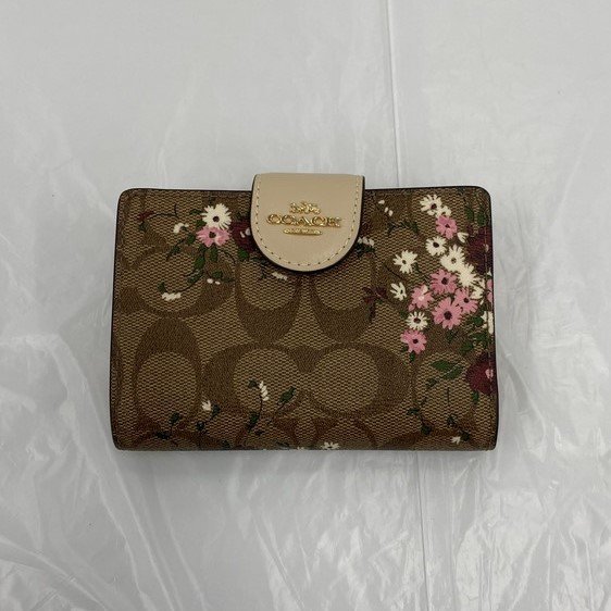 ヤフオク! -コーチ 財布 レディース 花柄の中古品・新品・未使用品一覧