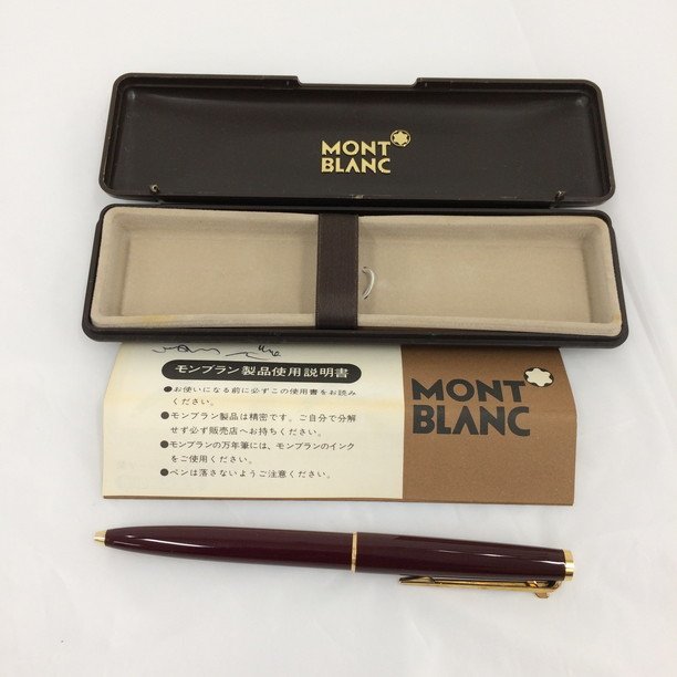 ヤフオク! -モンブラン ボールペンの中古品・新品・未使用品一覧