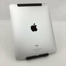 【BAAJ4047】Apple iPad Wi-Fi+3G　A1337 / MC496J　シルバー 32GB　本体のみ 通電〇_画像2