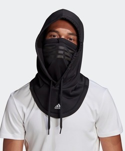 ブラック【送料無料】adidas アディダス フェイスカバー ネックウォーマー バラクラバ スヌード 男女兼用 フリーサイズ 新品 未使用