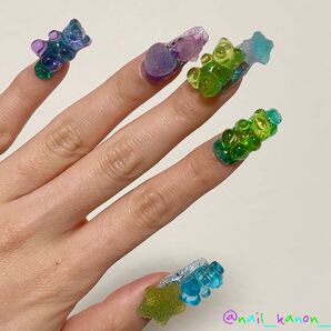 グミネイル ハンドメイド ネイルチップ