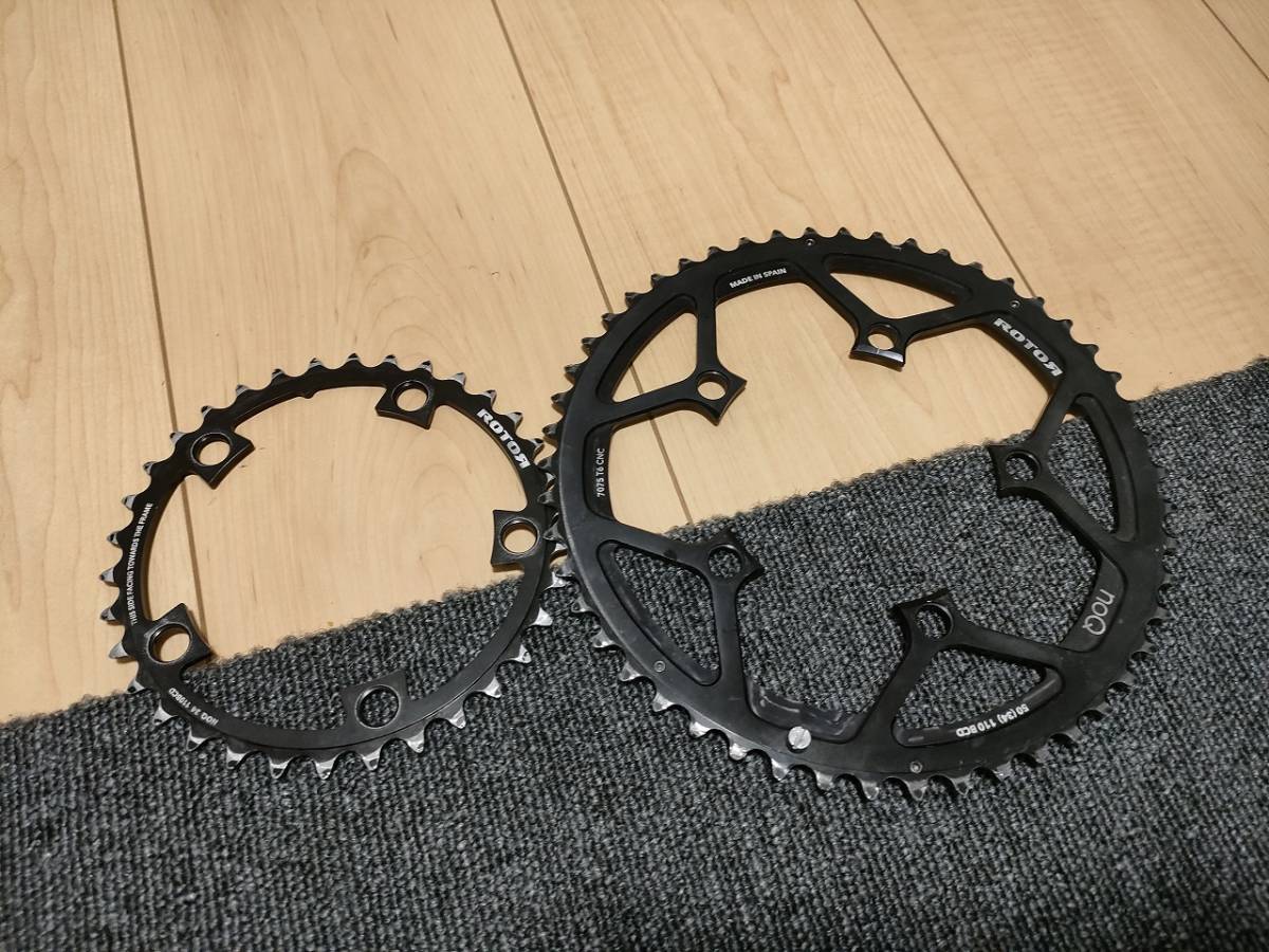 ヤフオク! -「rotor」(チェーンリング) (クランク、チェーンリング