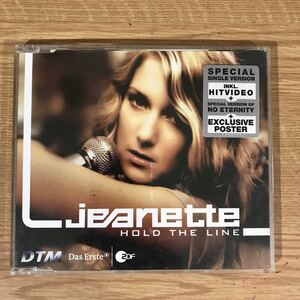 (E318-1)中古CD2,000円 Jeanette Hold The Line 2004 German CD 