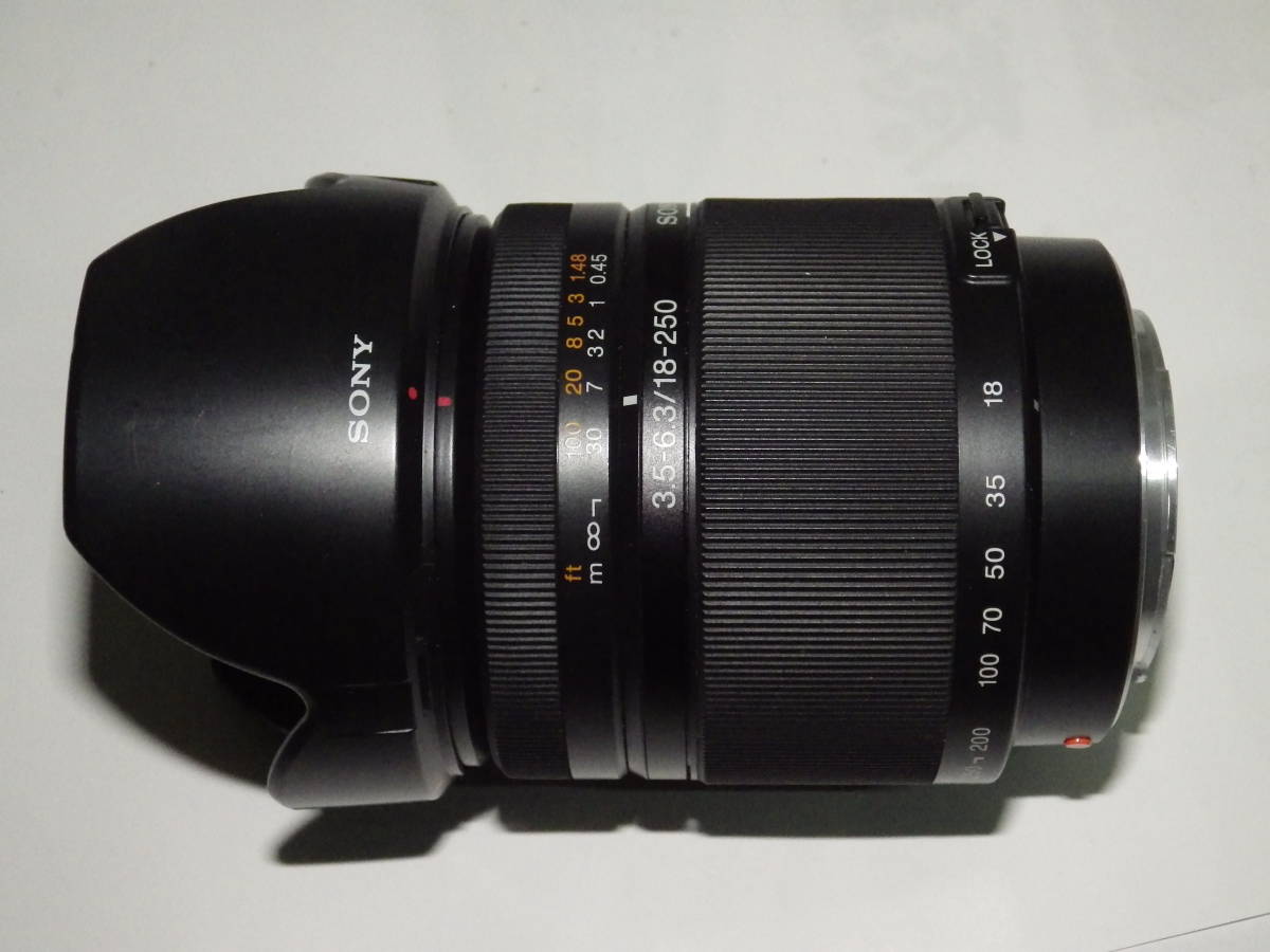 SONY DT 18-250mm F3.5-6.3 SAL18250 オークション比較 - 価格.com