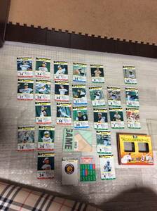 タカラ プロ野球ゲーム 91年版 阪神タイガース プロ野球 野球 カード ゲーム ‘91 24枚
