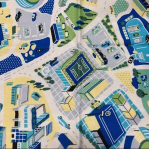 パーキング柄のオックス地 100×50