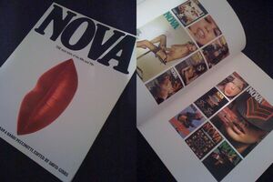  super-rare foreign book *[Nova 1965-75]*60s&70s/ graphic design / photograph / visual book / fashion 