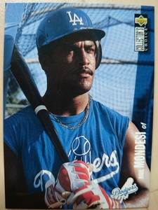 *RAUL MOMDESI UPPER DECK COLLECTOR'S CHOICE 1996 UD #580 MLB Major League laurumontesi-LOS ANGELES DODGERS LAdoja-s