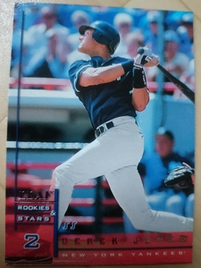 ★DEREK JETER LEAF ROOKIES & STARS 1998 #34 MLB メジャーリーグ NEW YORK YANKEES ニューヨーク ヤンキース デレク ジーター DONRUSS