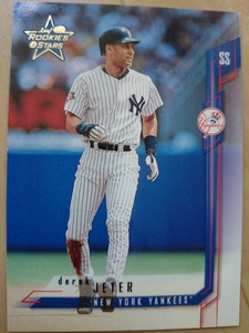 ★DEREK JETER LEAF 2001 ROOKIES & STARS #2 MLB メジャーリーグ NEW YORK YANKEES ニューヨーク ヤンキース デレク ジーター