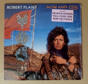 ROBERT PLANT「NOW AND ZEN」米ORIG [ESPARANZA] ステッカー有シュリンク美品