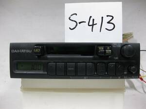 S-413 DAIHATSU original 86120-87B05 cassette deck 