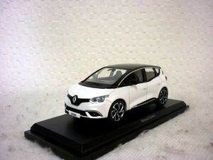 ノレブ ルノー セニック 2016 1/43 ミニカー 白 RENAULT SCENIC