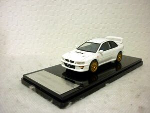 WIT'S スバル インプレッサ 22B STIバージョン 1/43 ミニカー 白