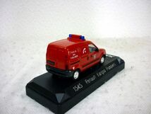 Solido ルノー カングー Pompiers 1/43 ミニカー KANGOO 赤_画像2