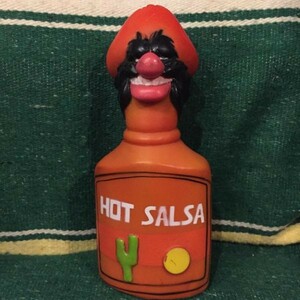 HOT SALSA ホットサルサ 音鳴り ソフビドール 駄玩具 アメリカン雑貨 駄玩具