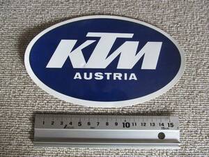 【当時物・激レア】KTM　ステッカー　　日本未発売　トシニシヤマ