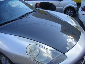  Porsche 996 previous term 986 Boxster carbon bonnet hood B364