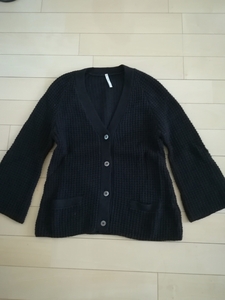 meru che rear Dress Terior knitted cardigan black black 