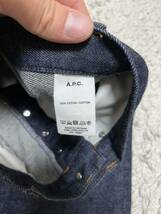 極美品 A.P.C JEAN NEW STANDARD 27 インディゴ ジーンズ デニム リジッド_画像4