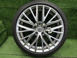 レクサス　IS　AVE30　純正アルミ　フロント用　1本　18x8J　225/40R18　4261A-53291　送料【M1】