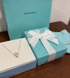 新品 正規品 ティファニー tiffany&co ネックレス ラヴィングハート シルバー ケース巾着紙袋リボン 箱　プレゼント ハート