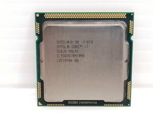 T759◇◆中古 intel Core i7-870 CPU