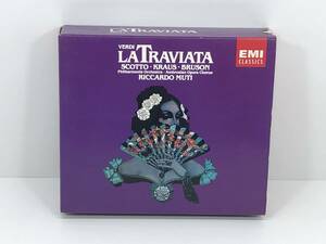 2CD ヴェルディ VERDI:LA TRAVIATA・LIBRETTO SCOTTO・KRAUS・BRUSON・MUTI