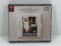 【2CD/EMI初期盤】J.S.ヴァルハ/バッハイギリス組曲(全曲)　(管-A-40)_画像1