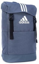 ★新品★adidas アディダス 3-STRIPES BACKPACK 3ストライプ バックパッグ スポーツ トレーニング グレー 灰色 リュック ロゴ ジムバッグ_画像2