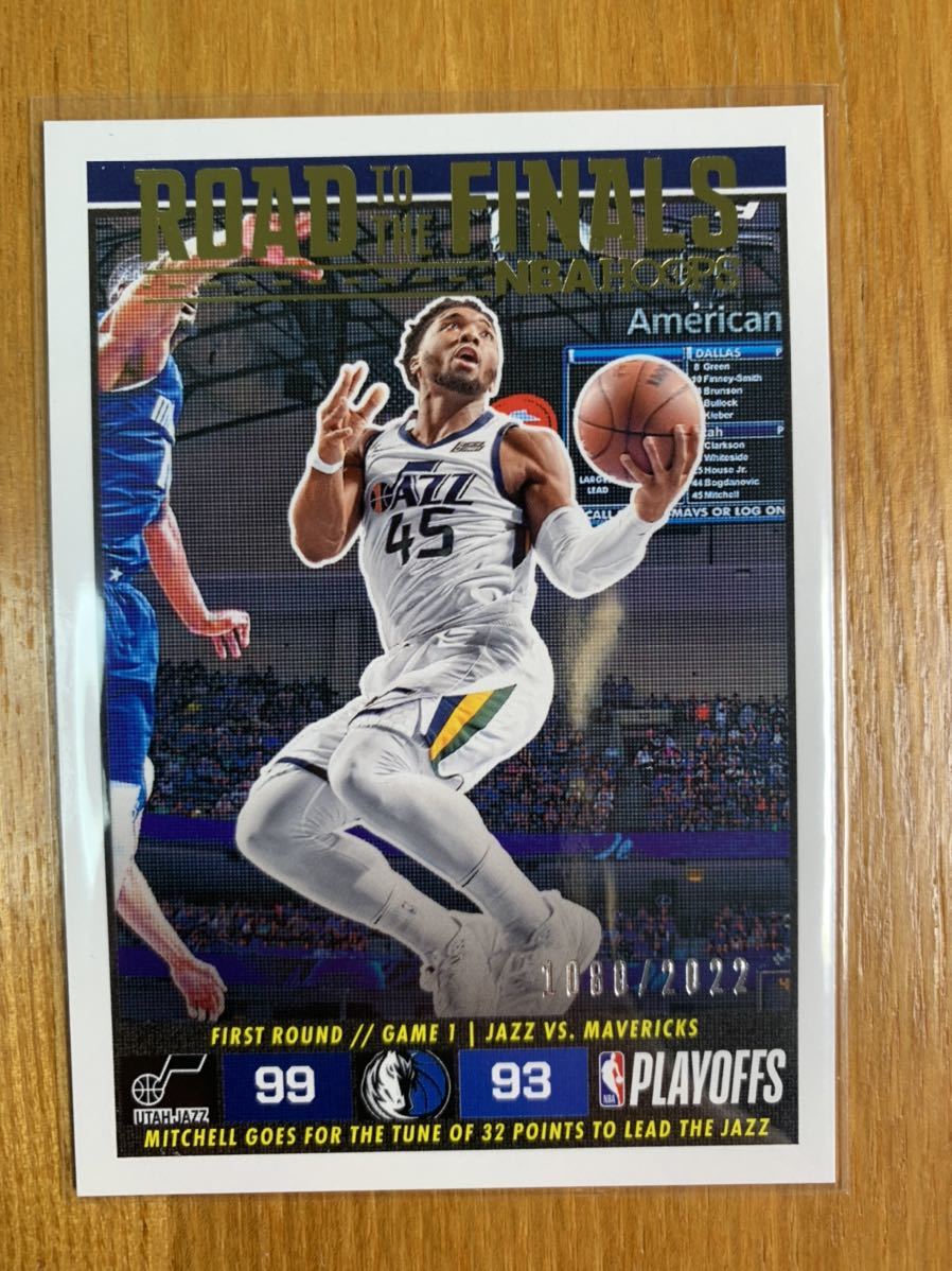 代理店 (値引き可)DONOVAN MITCHELL ルーキーサインカード