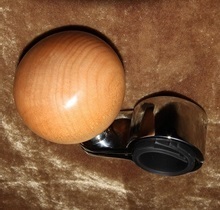 木製ハンドルスピンナー（ノブ材質：ハードメイプル）（FSP-61.1D49.3H）