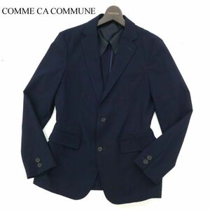 19SS COMME CA COMMUNE Comme Ca ko Mu n through year India made cloth Banswara rayon . tailored jacket Sz.S men's navy blue C3T01258_2#O