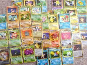 【ラ‐33】　Pocket Monsters ポケットモンスターカードゲーム 旧裏面　まとめて１００枚以上