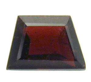 3958 レアストーン 裸石 ルース ストロライト 0.79ct 十字石 透明 暗赤色 造岩鉱物 ブラジル産 : 瑞浪鉱物展示館