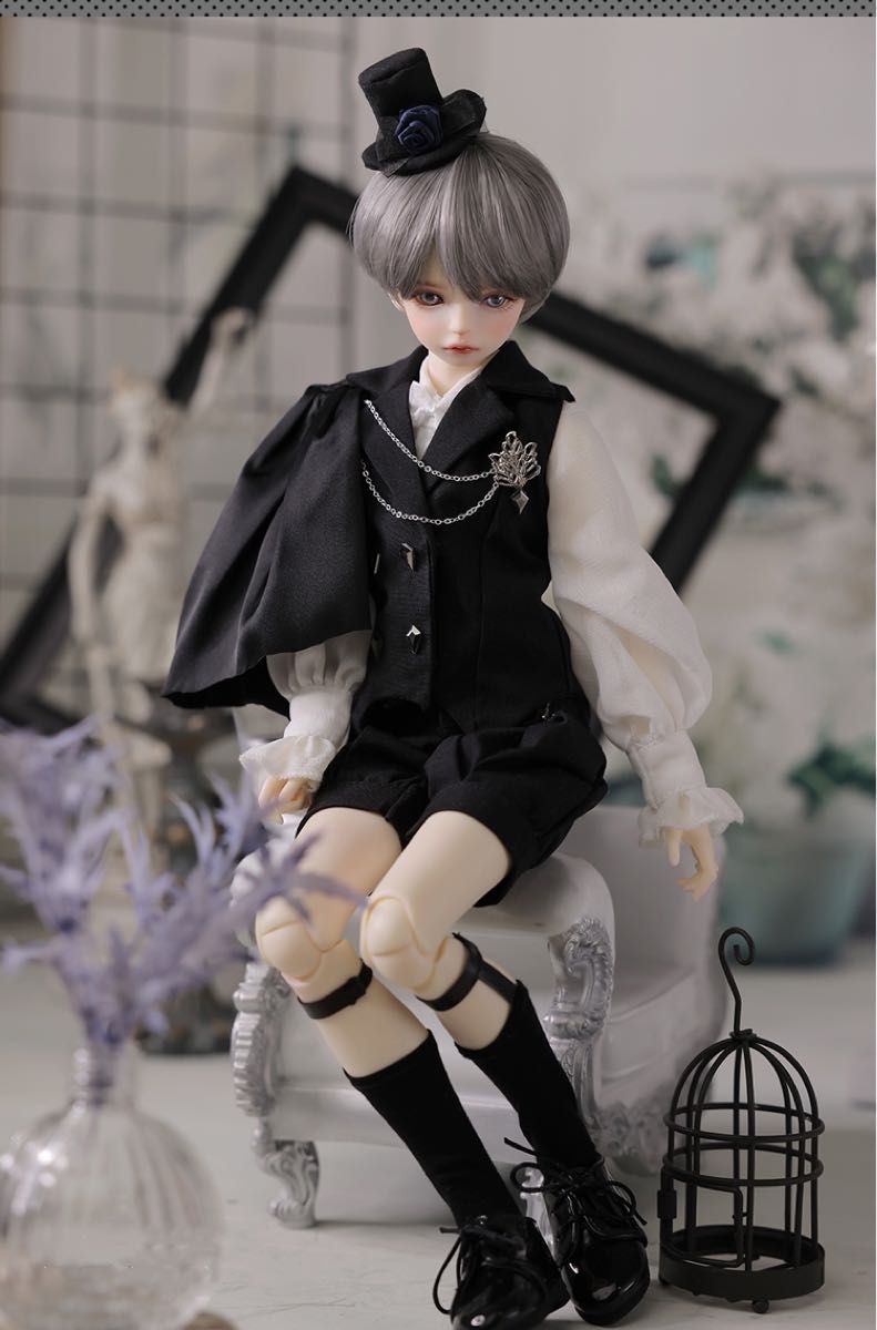 クーポン対象外】 BJD 1/3 ドール本体 bjd Gray 球体関節人形 WK20